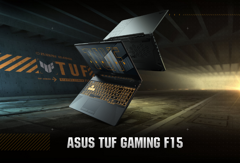 Asus TUF Gaming F15 FX506HCB-HN1138T Notebook (Eclipe Gray) (โน๊ตบุ๊คเกมมิ่ง)