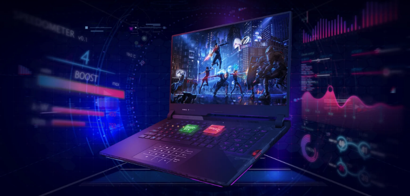 Asus ROG Strix SCAR 15 G543 (G543QS-HF097T) Notebook (โน๊ตบุ๊คเกมมิ่ง)