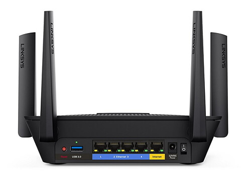 Linksys AC2200 EA8300 Max-Stream MU-MIMO Tri-Band Wi-Fi Router (EA8300-AH)