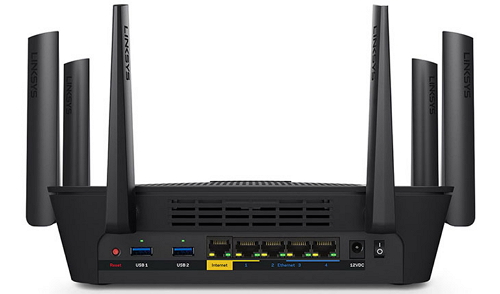 Linksys AC4000 EA9300 Max-Stream MU-MIMO Tri-Band Wi-Fi Router (EA9300-AH)