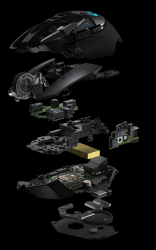 Logitech เมาส์เกมมิ่งไร้สาย G502 Lightspeed