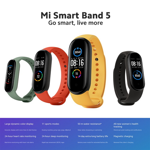 Xiaomi Mi Band 5 นาฬิกาอัจฉริยะ