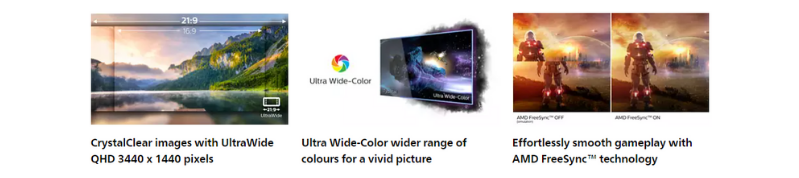 Philips UltraWide LCD Monitor 34