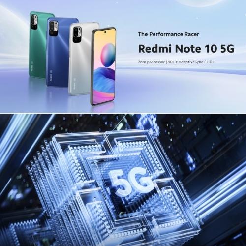 Xiaomi Redmi Note 10 5G (Ram 4 + Rom 128) Smartphone ประกันศูนย์ไทย