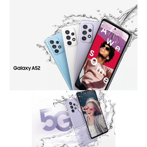 Samsung Galaxy A52 (Ram 8+ Rom 128 GB) Smartphone ประกันศูนย์