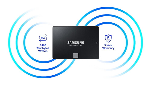 Samsung 500GB SSD 860 EVO SATA III 2.5