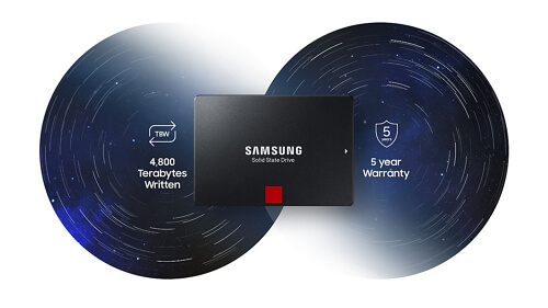 Samsung 256GB SSD 860 PRO SATA III 2.5